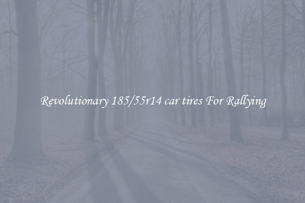 Revolutionary 185/55r14 car tires For Rallying