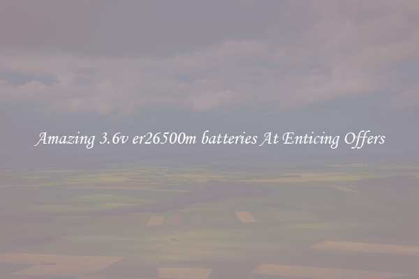 Amazing 3.6v er26500m batteries At Enticing Offers