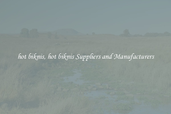 hot biknis, hot biknis Suppliers and Manufacturers