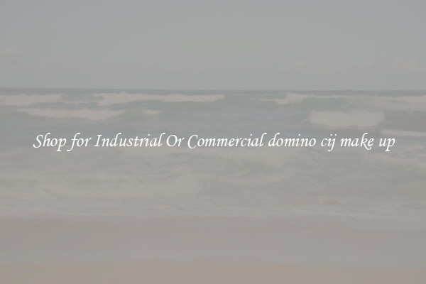 Shop for Industrial Or Commercial domino cij make up