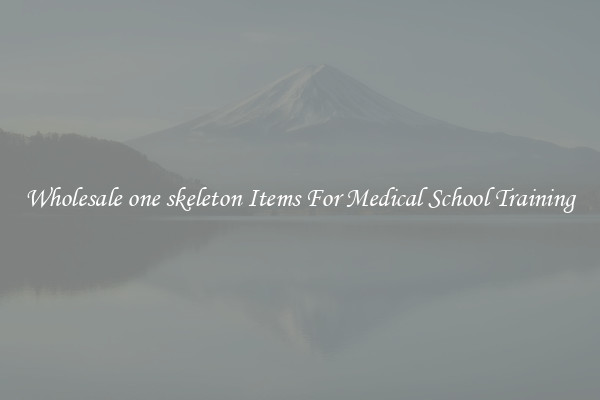 Wholesale one skeleton Items For Medical School Training