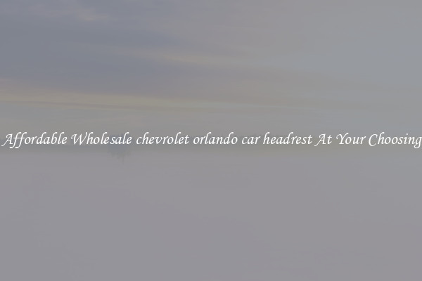 Affordable Wholesale chevrolet orlando car headrest At Your Choosing